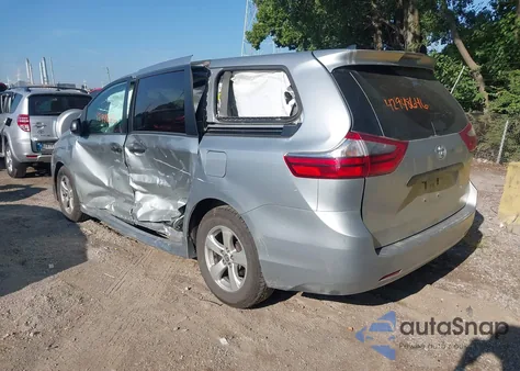 2020 Toyota Sienna L из США, поврежденный, VIN 5TDZZ3DC2LS030234